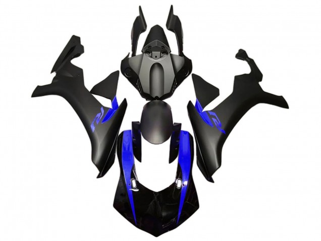 2020-2025 Blue Matte Black Yamaha YZF 1000 R1 Motorcycle Fairing