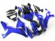 2020-2025 Blue Matte Black Yamaha YZF 1000 R1 Motorcycle Fairings