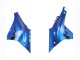 2020-2025 Blue Green Black Shark Yamaha YZF 1000 R1 Motorcycle Fairings