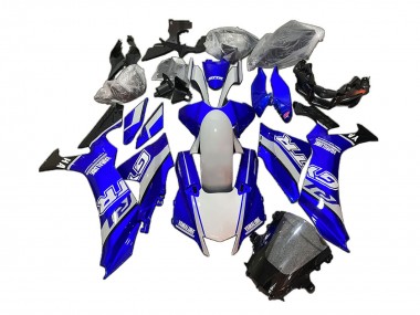 2020-2025 White Blue Glossy Black GYTR Yamalube Yamaha YZF 1000 R1 Motorcycle Fairings