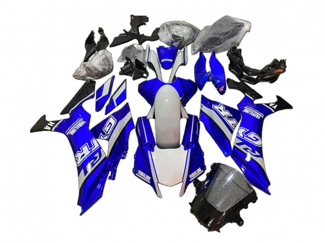 2020-2025 White Blue Glossy Black GYTR Yamalube Yamaha YZF 1000 R1 Motorcycle Fairings