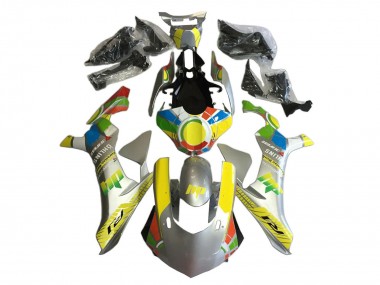 2020-2025 Silver Yellow Red Blue Ohlins Yamaha YZF 1000 R1 Motorcycle Fairings