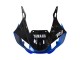 1998-2002 White Blue Glossy Black Yamaha YZF 600 R6 Motorcycle Fairings