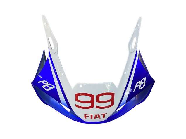 1998-2002 White Blue Red Fiat 99 Yamaha YZF 600 R6 Motorcycle Fairings