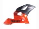 1998-2002 Orange Matte Black Yamaha YZF 600 R6 Motorcycle Fairings