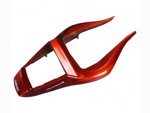 1998-2002 Orange Matte Black Yamaha YZF 600 R6 Motorcycle Fairings