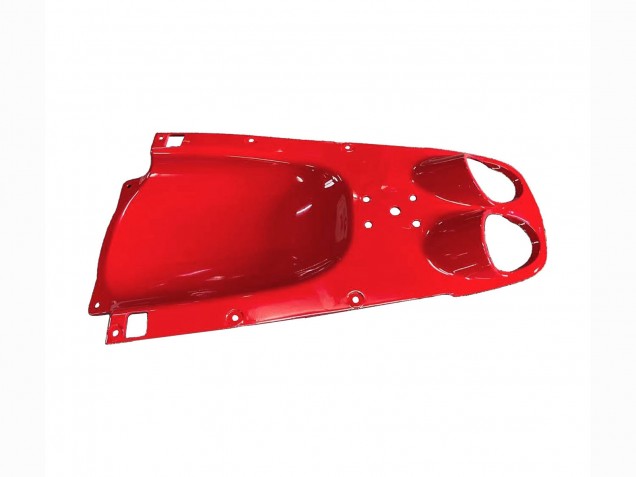 1998-2002 Red White Glossy Black Yamaha YZF 600 R6 Motorcycle Fairing