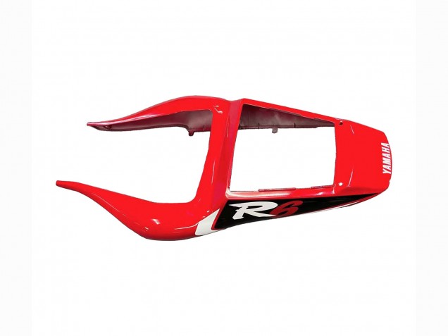 1998-2002 Red White Glossy Black Yamaha YZF 600 R6 Motorcycle Fairing