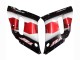 1998-2002 Red White Glossy Black Yamaha YZF 600 R6 Motorcycle Fairings