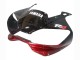 1998-2002 Red White Glossy Black Yamaha YZF 600 R6 Motorcycle Fairings