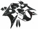 2003-2004 Matte Black Yamaha YZF R6 Motorcycle Fairings