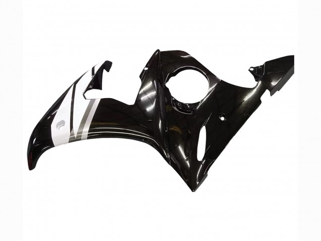2003-2004 Red White Glossy Black Yamaha YZF R6 Motorcycle Fairings