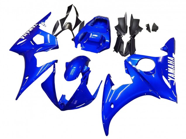 2003-2004 Blue Yamaha YZF R6 Motorcycle Fairing