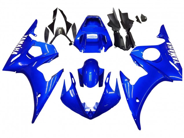 2003-2004 Blue Yamaha YZF R6 Motorcycle Fairing