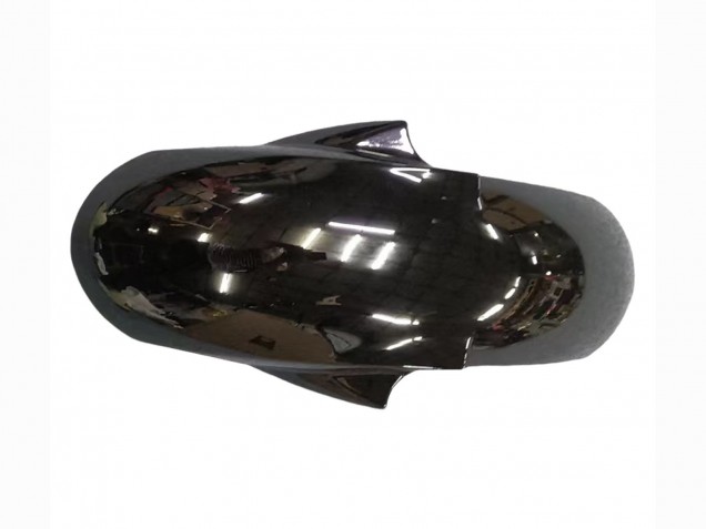 2003-2004 Glossy Black Matte Black White Decals Yamaha YZF R6 Motorcycle Fairings