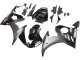 2006-2009 Glossy Black Matte Black White Decals Yamaha YZF R6S Motorcycle Fairings