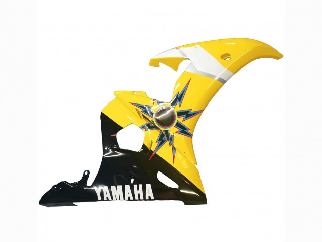 2003-2004 Yellow Red Glossy Black 46 Yamaha YZF R6 Motorcycle Fairings