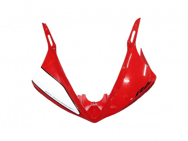 2003-2004 White Red Glossy Black Yamaha YZF R6 Motorcycle Fairing