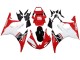 2003-2004 White Red Glossy Black Yamaha YZF R6 Motorcycle Fairing
