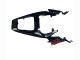 2003-2004 Glossy Black Red Yamaha YZF R6 Motorcycle Fairing