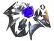 2003-2004 Blue Matte Black Yamaha YZF R6 Motorcycle Fairings