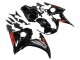 2003-2004 Glossy Black Red Yamaha YZF R6 Motorcycle Fairings