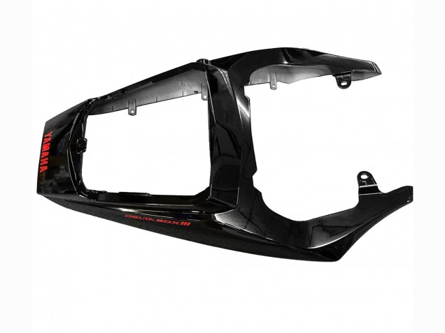 2003-2004 Glossy Black Red Yamaha YZF R6 Motorcycle Fairings
