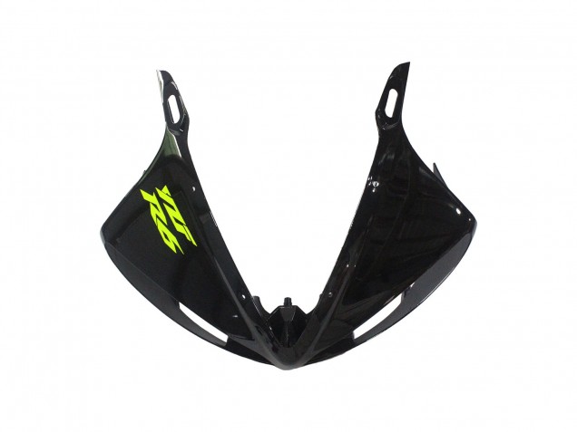 2006-2009 Glossy Black Neon Yellow Yamaha YZF R6S Motorcycle Fairings