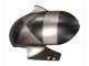 2003-2004 Grey Matte Black Geometric Yamaha YZF R6 Motorcycle Fairings