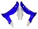 2003-2004 White Blue GYTR Yamaha YZF R6 Motorcycle Fairings
