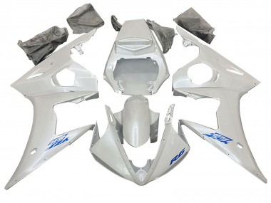 2006-2009 White Yamaha YZF R6S Motorcycle Fairing