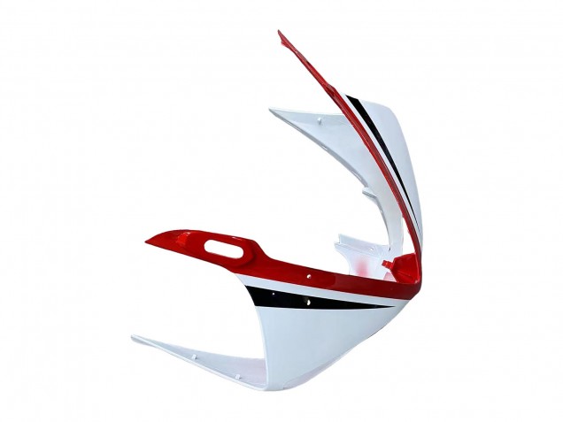 2006-2009 White Red Glossy Black Yamaha YZF R6S Motorcycle Fairings
