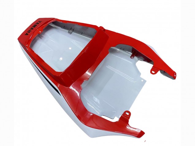 2006-2009 White Red Glossy Black Yamaha YZF R6S Motorcycle Fairings