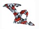 2006-2009 Black Red Grey Camouflage Yamaha YZF R6S Motorcycle Fairings