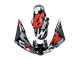 2006-2009 Black Red Grey Camouflage Yamaha YZF R6S Motorcycle Fairings