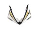 2006-2009 White Gold Yamaha YZF R6S Motorcycle Fairings