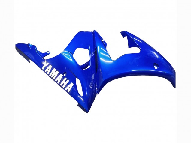 2005 Blue Yamaha YZF 600 R6 Motorcycle Fairings