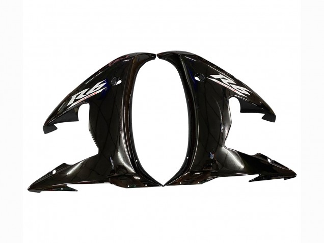 2005 Glossy Black Yamaha YZF 600 R6 Motorcycle Fairings