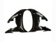 2005 Glossy Black Yamaha YZF 600 R6 Motorcycle Fairings