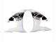 2005 White Black Yamaha YZF 600 R6 Motorcycle Fairings