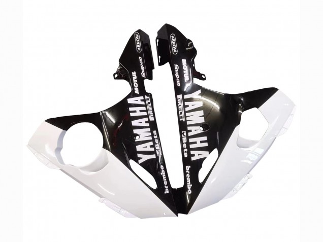 2005 White Black Yamaha YZF 600 R6 Motorcycle Fairings