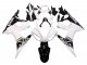 2005 White Black Yamaha YZF 600 R6 Motorcycle Fairings
