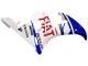 2005 White Blue Dunlop Fiat Motul Yamaha YZF 600 R6 Motorcycle Fairings