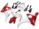2005 White Red Yamaha YZF 600 R6 Motorcycle Fairings