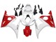 2005 White Red Yamaha YZF 600 R6 Motorcycle Fairings