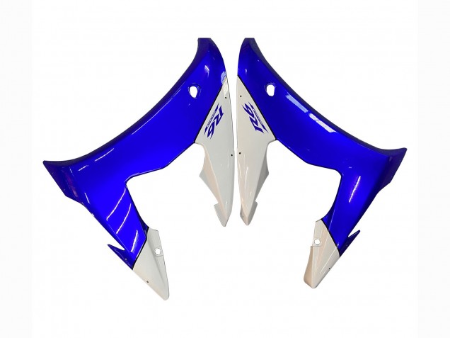 2005 White Blue Yamalube Yamaha YZF 600 R6 Motorcycle Fairings