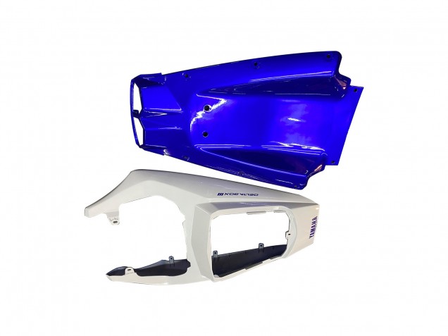 2005 White Blue Yamalube Yamaha YZF 600 R6 Motorcycle Fairings
