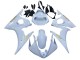 2005 White Gold Yamaha YZF 600 R6 Motorcycle Fairings