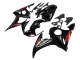 2005 Black Red Yamaha YZF 600 R6 Motorcycle Fairings