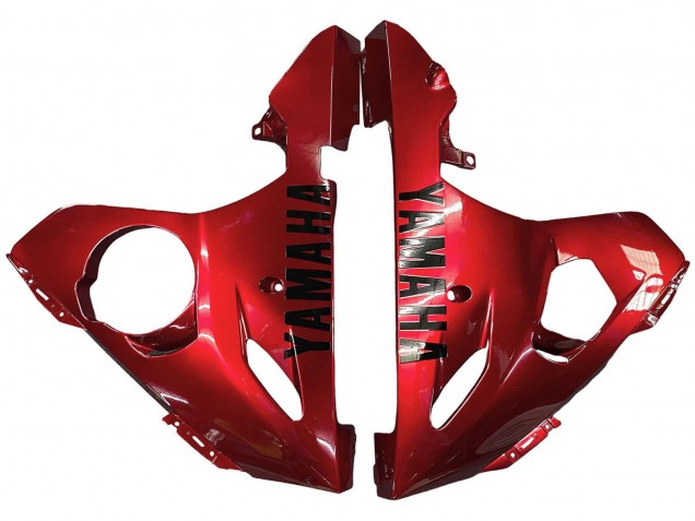 2005 Red Matte Black Yamaha YZF 600 R6 Motorcycle Fairing